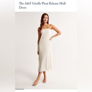 NEVER WORN Abercrombie Gisele   strapless dress